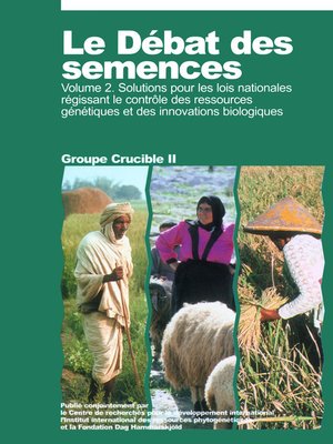 cover image of Le débat des semences : Volume 2